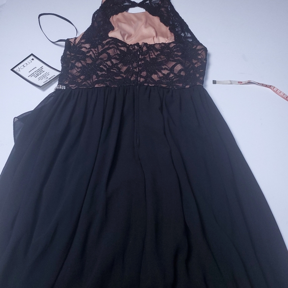 City Studio Black Cocktail/ Formal Dress- Y2K - Picture 3 of 16